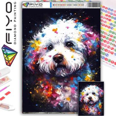 DIY Full Round Diamond Painting Cross Stitch 3D Cute Little Animal Scene Home Decorative Art Painting Diamond Painting 5d Diamond Art Painting