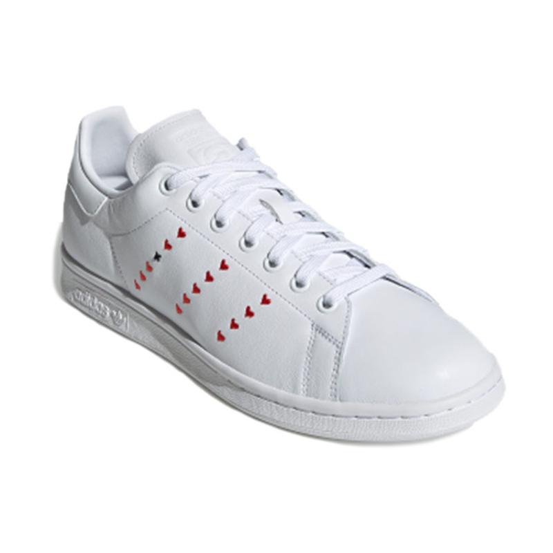 adidas Stan Smith Herzstreifen Rot Sneakers EG5811