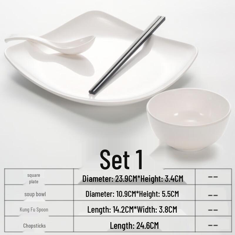 Commercial Melamine Divided Canteen Tray