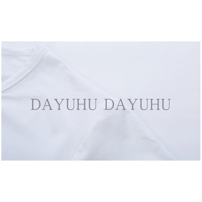 Mode T-Shirt Milano Buchstabenaufdruck T-Shirt Lässig Rundhals Kurzarm Oberteil Tee Frühling Sommer Damenbekleidung