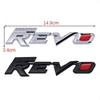 1Pc 3D Metal Car Body Rear Trunk Emblem Badge Sticker Decal Decoration Accessories