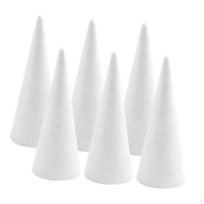 Foam Cones Christmas Tree Decorations for Party Xmas Trees Table Centerpiece