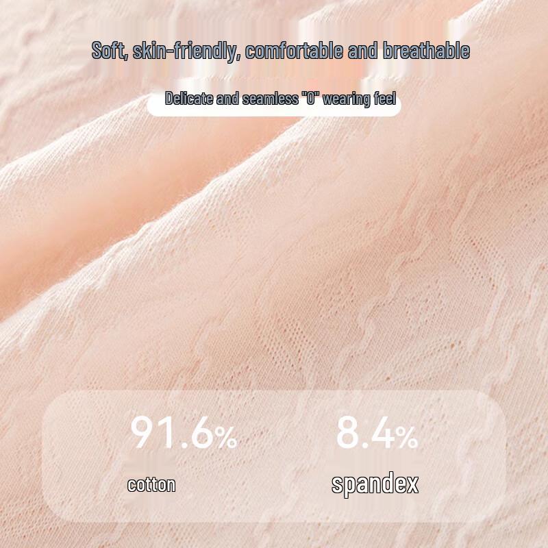 FitonTon Girls' Cotton Briefs (4-Pack)