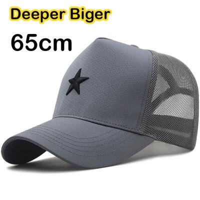 Large Size Mesh Baseball Cap for Men Big Head  Outdoors Plus  Sport Caps  Oversize Man Trucker Cap 56-61cm 62-65cm Xxxxl Hat