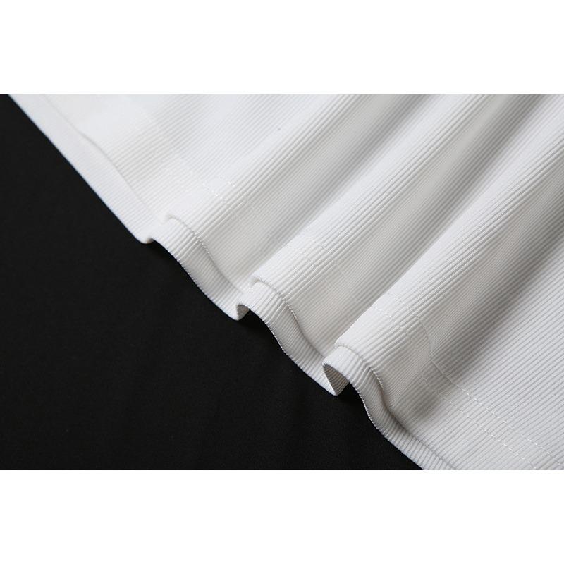 Vestido ajustado con diseño de patchwork y encaje estilo royal sister sexy para mujer