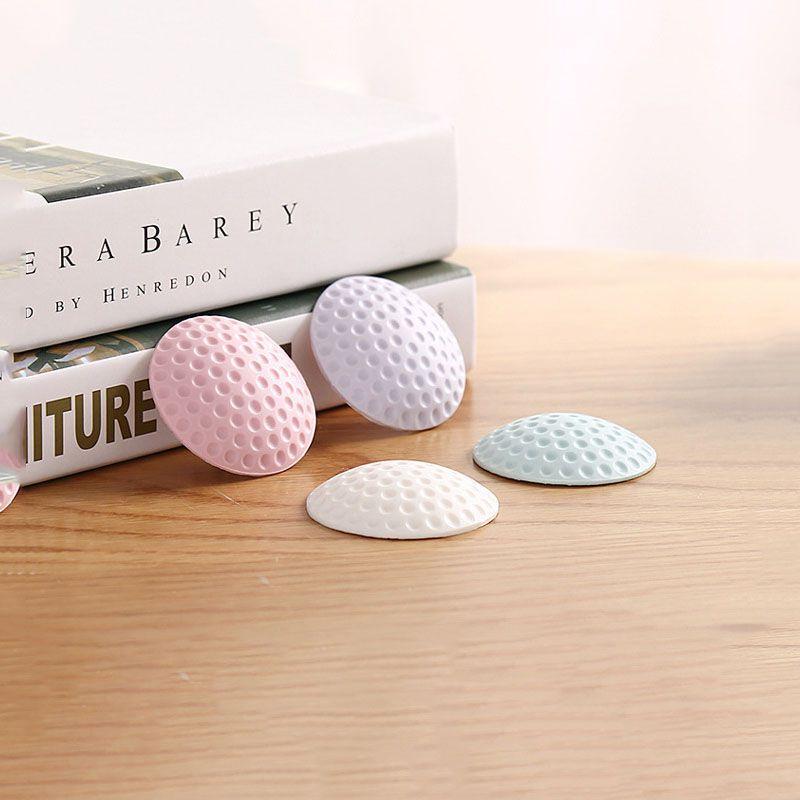 Self-adhesive Door Stopper And Wall Protector Pad For Doorknob Damage Prevention