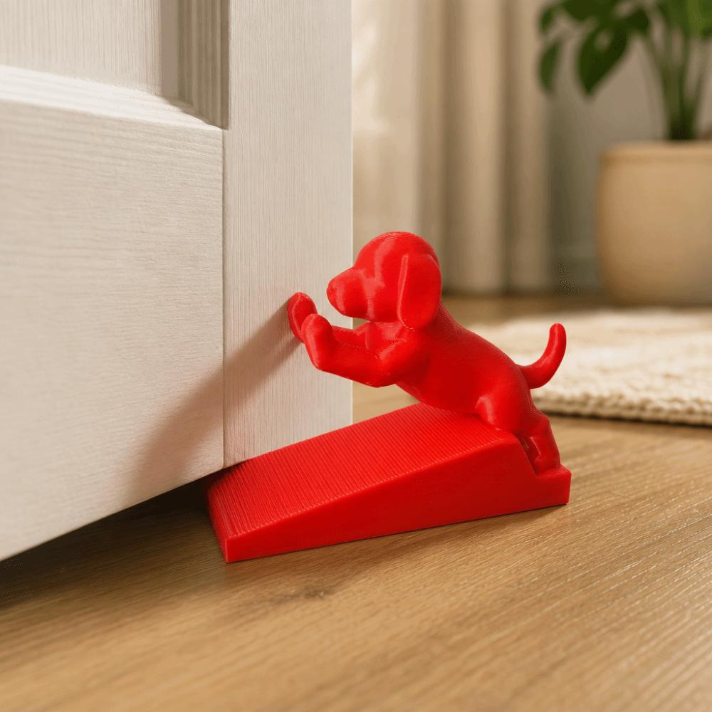Noise-Reducing Dog-Shaped Door Wedge Non-Slip Cat Door Holder Cute Door Stop Wedge Home Decoration