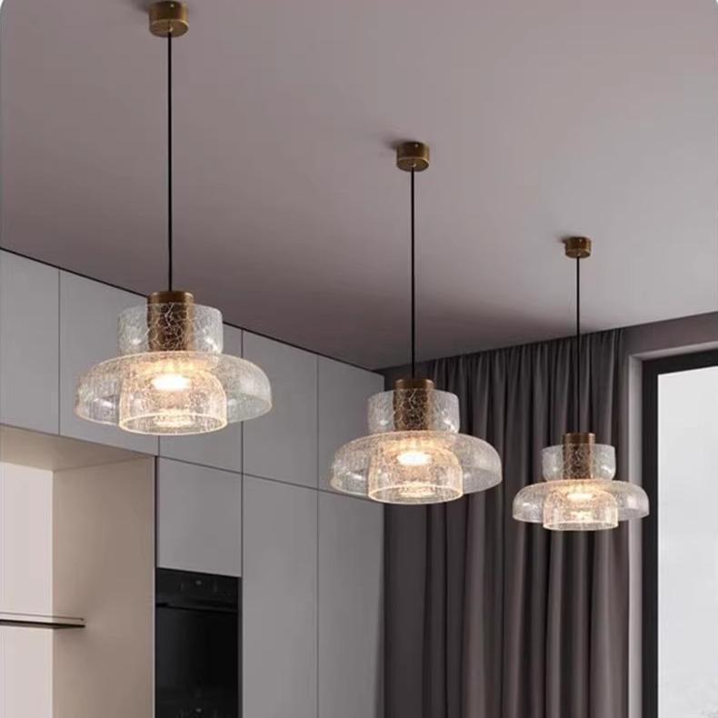 Retro Luxury Bedside Pendant Lamp - Designer Wall & Bar Counter Lighting