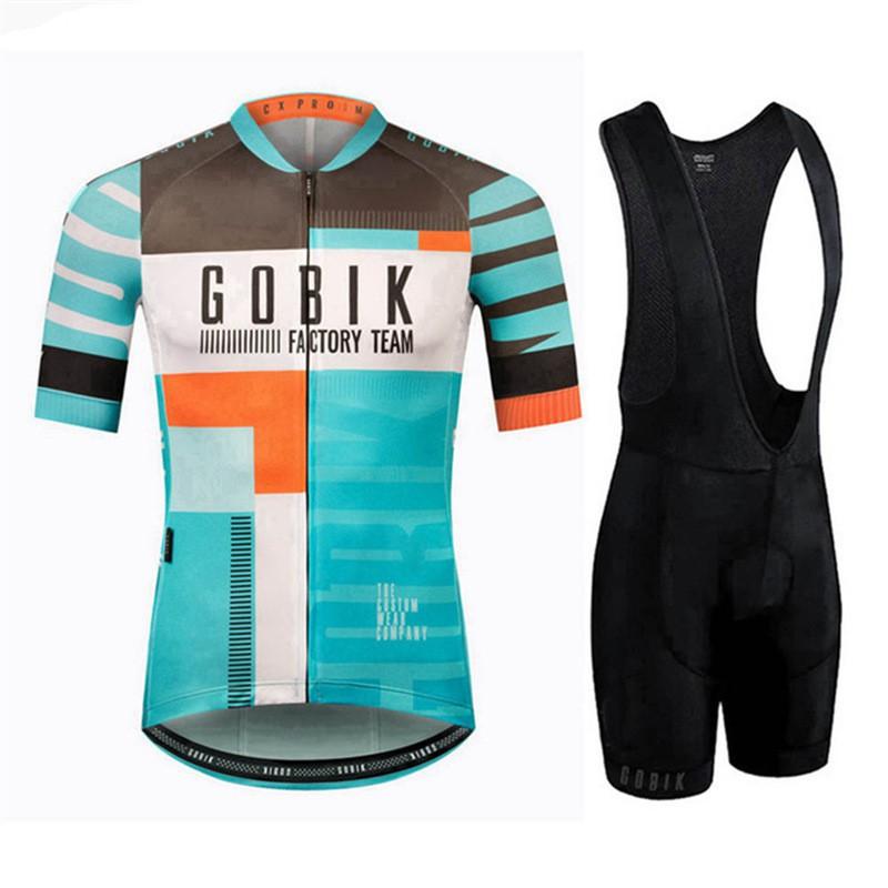 Short-sleeved Suspenders Shorts Riding Clothes Gobik Bicycle Silicone Cushion
