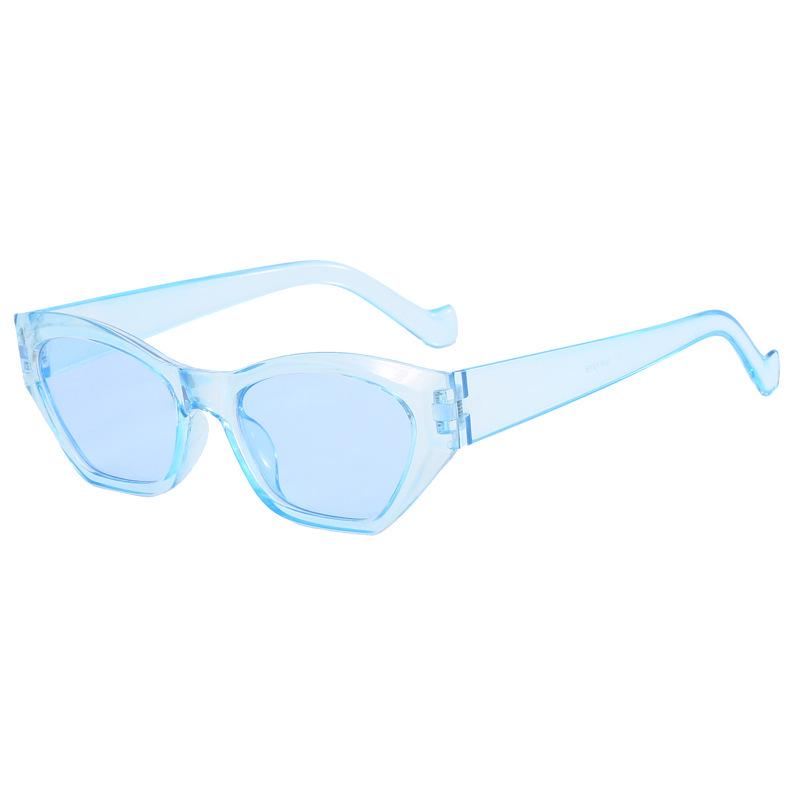 X1218 Women's Trendy Polygon Cat Eye Sunglasses with UV Protection
