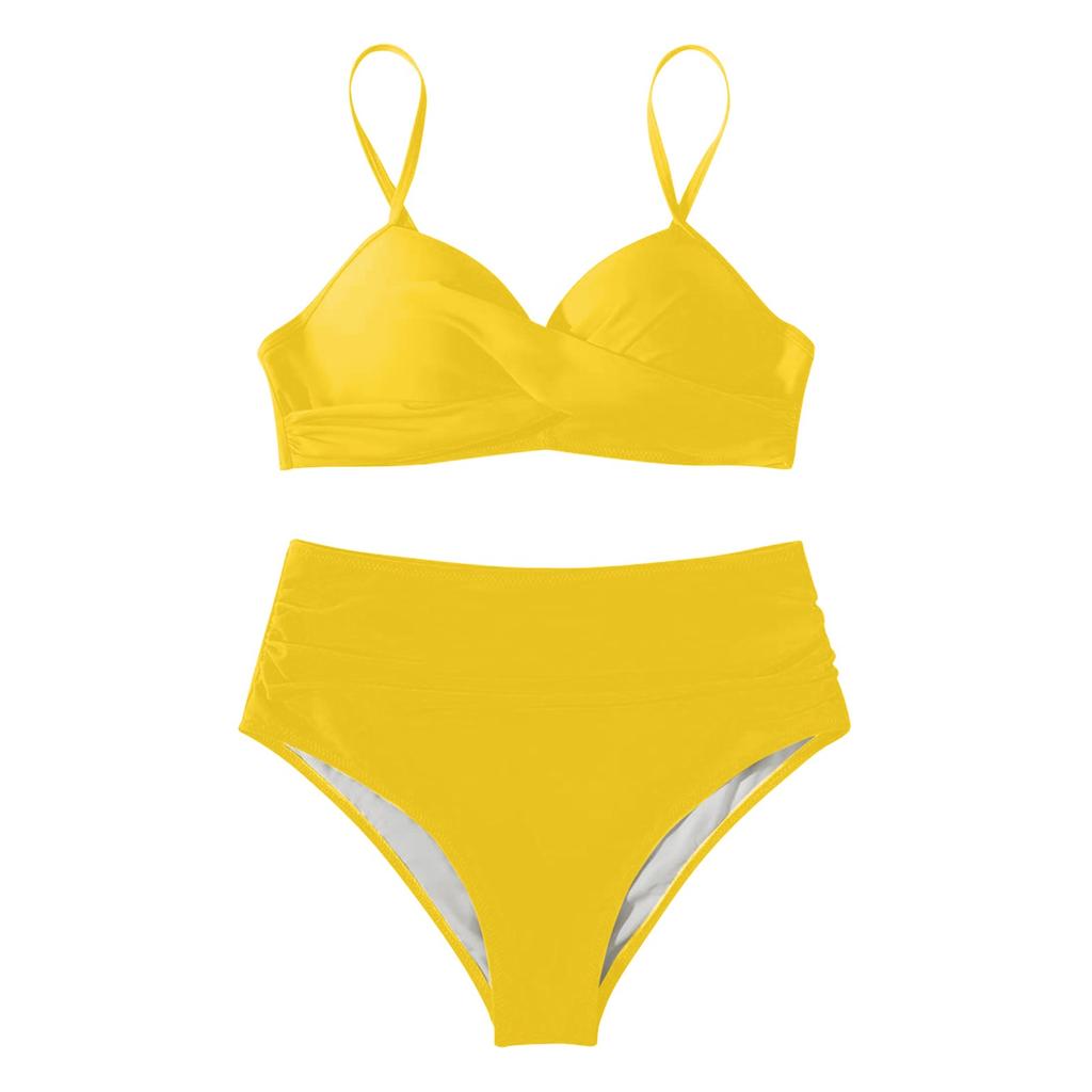 Brazilian Bikini Set For Women 2026 New Green Crop Top Tankinis Set Summer Swimwear Brazilian Bikini Swimming Suit Traje De BañO