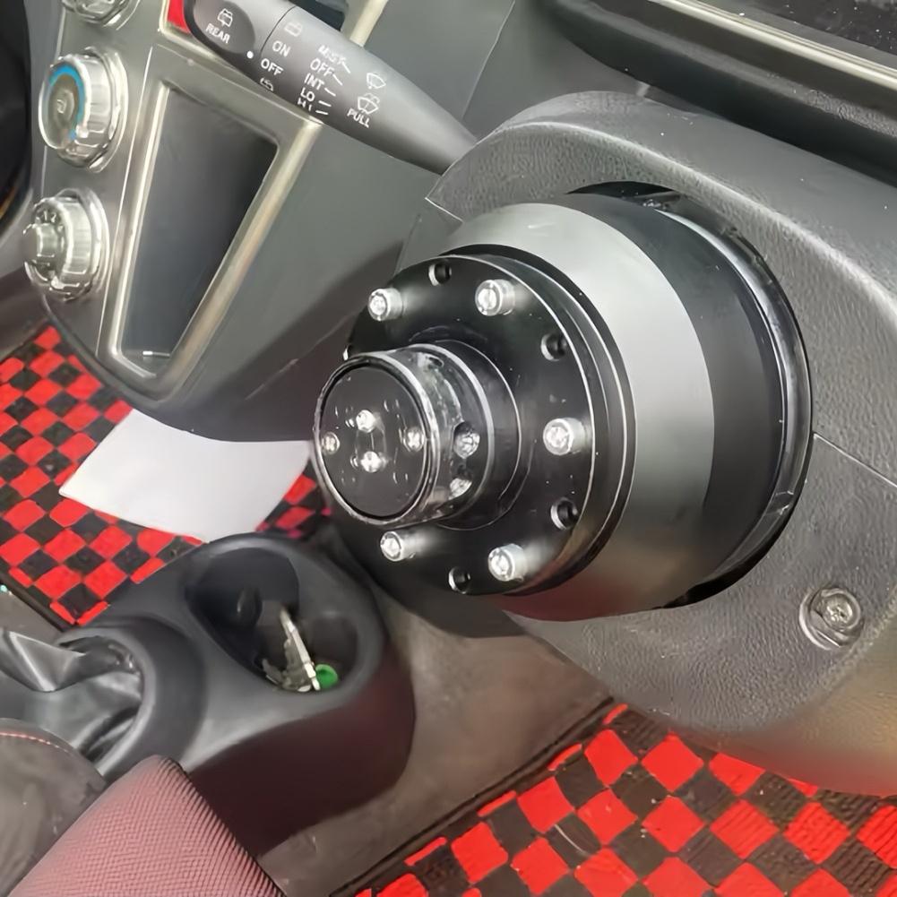 Alloy Steering Base Steering Wheel Hub For Racing Cars Aluminum Alloy Construction Enhanced Strength Precision Fitment