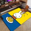 1pc Miffy1 Design Printed Area Rug Carpet for Bedroom Living Room Home Decor Rugs Mat Non Slip Mat Rug for Bedside
