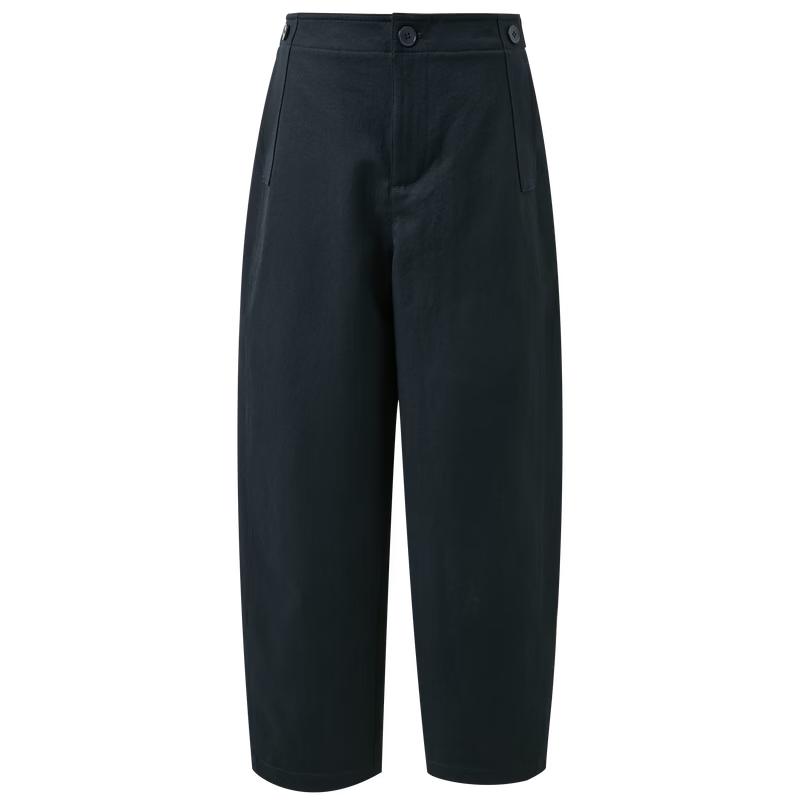 

Women s Solid Color Casual Straight-Leg Cropped Pants L