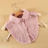 Cotton Shirt Fake Collar Detachable Ladies Fake Collar Classic False Tie  Women