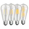 6PCS LED ST64  E27 2W 4W 6W 8W 10W 12W 4000K White Warm Intage Edison Filament Bulb Dimmable E27 B22 110V 220V Energy Light Lamp