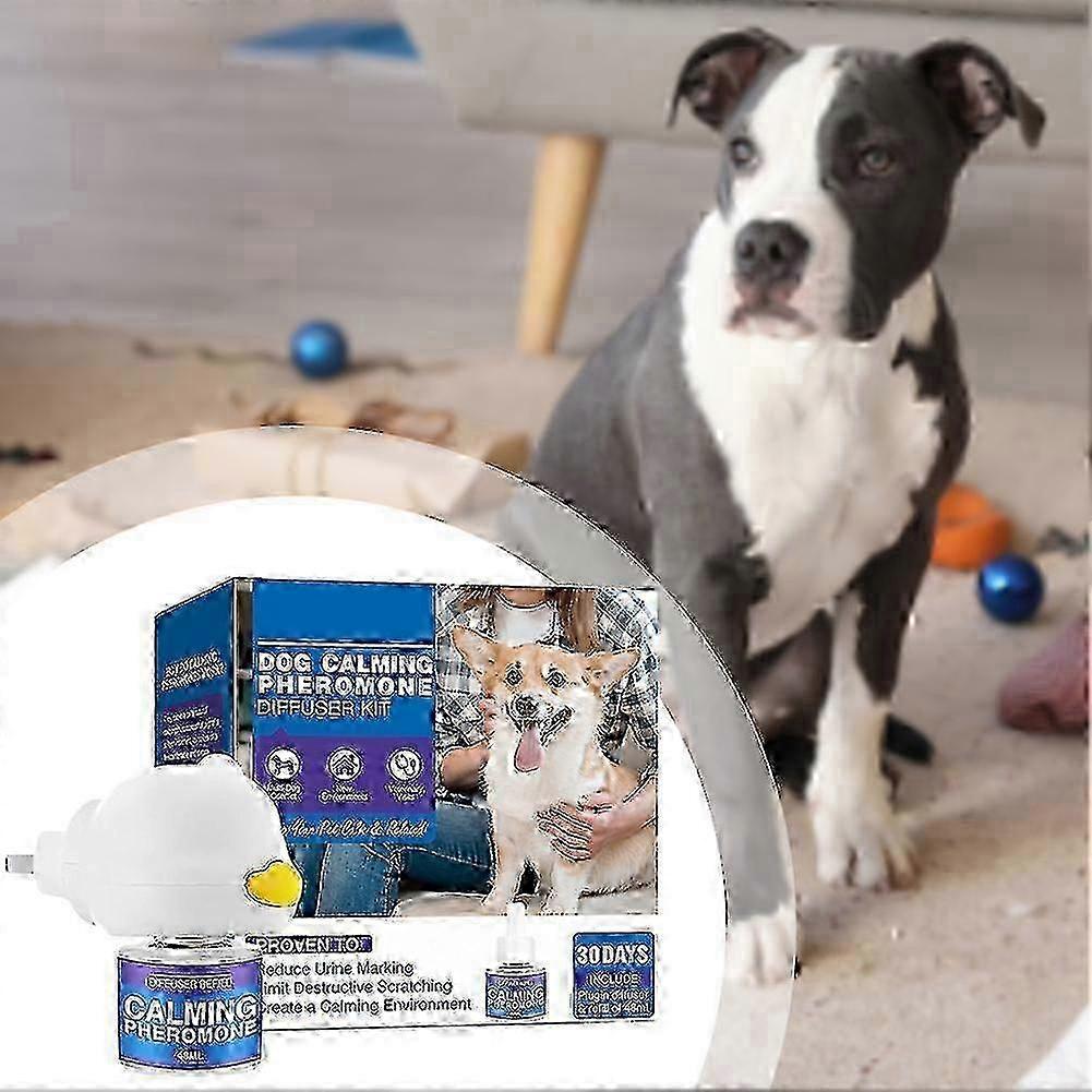 Cat Calming Pheromone Diffuser Kit with Refill, Natural Anxiety Relief PlugIn for All Cats