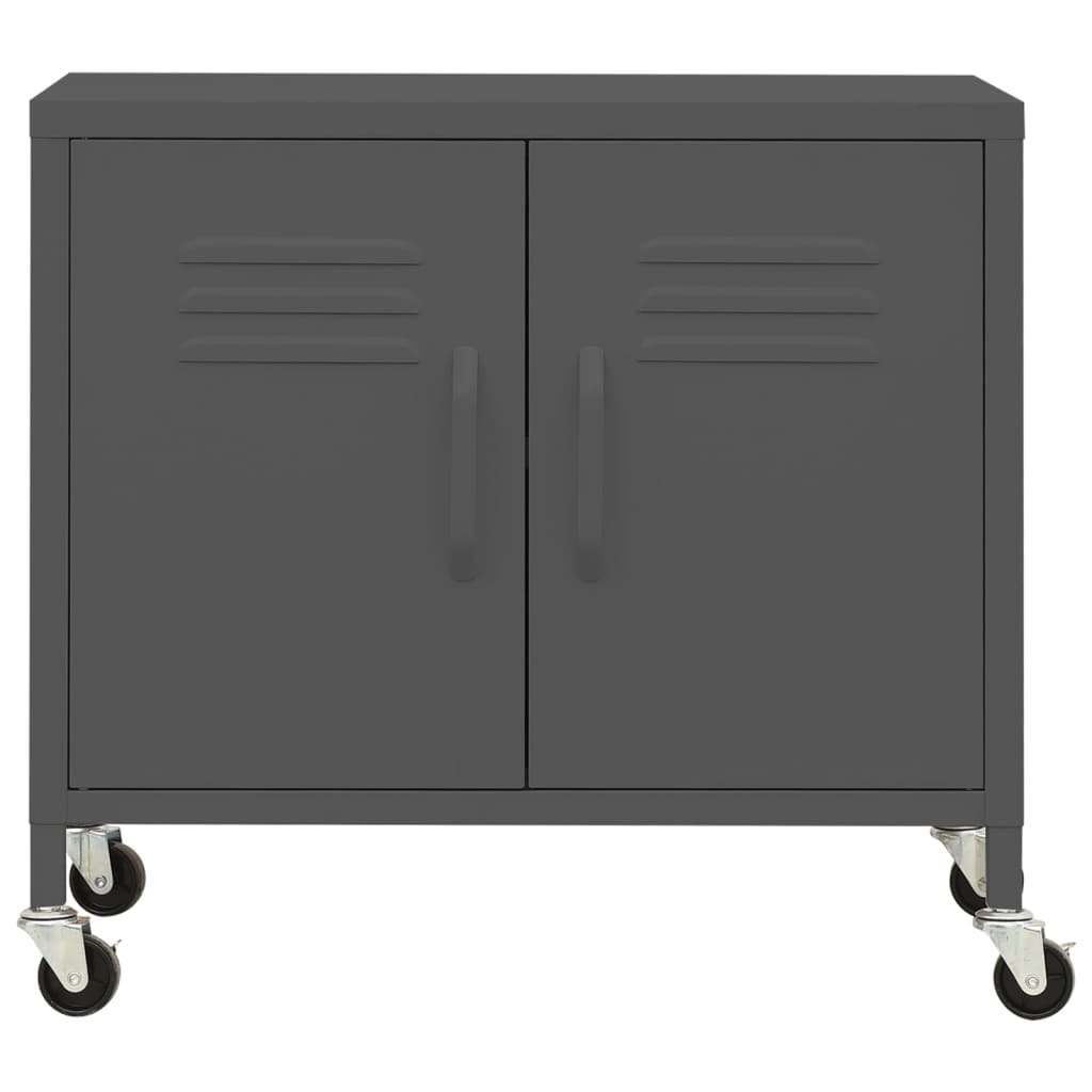 Storage Cabinet Anthracite 60 x 35 x 56 cm Steel
