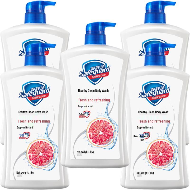 Safeguard Healthy & Pure Body Wash, Grapefruit Scent