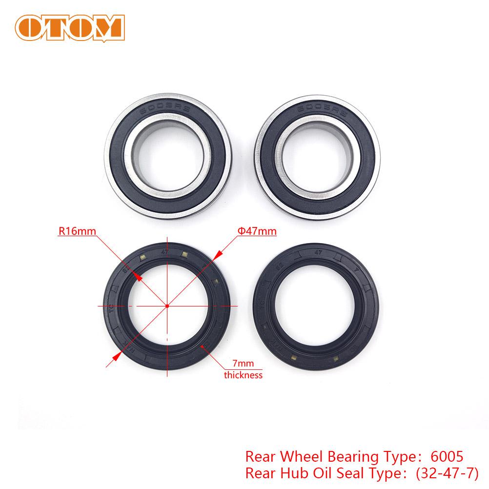 2Pair Motorcycle Front Rear Wheel Hub Bearing Oil Seal Gaskets Kit For KTM EXC SX SXF XC XCW HUSQVARNA FE TC TE Motocross Parts