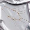 Accessories, Tassel Bow Tie Necklace, Temperament Round Snake Chain Collarbone Necklace Women