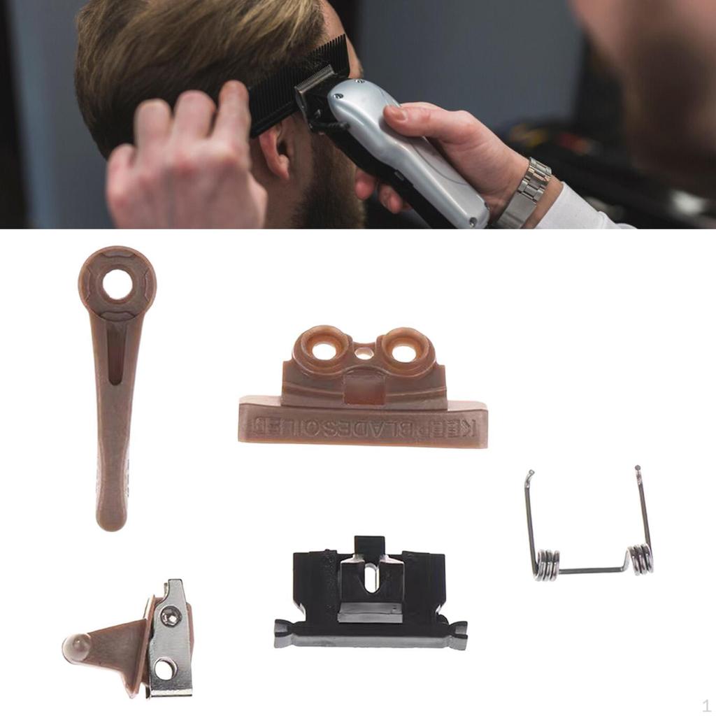 Clipper Spring Tension Cutting Trimmer Machine Parts Switch Set for Hair Attachments