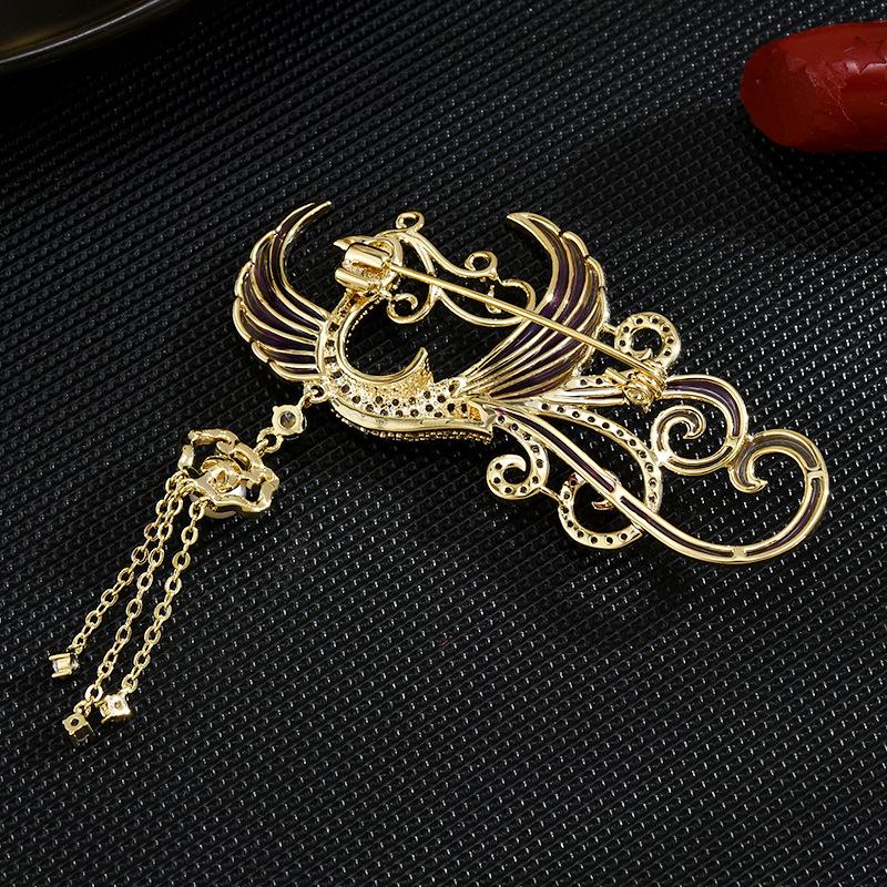 Senior Brooches Flower Leaf Brooch Pins for Women Suit Pendant  Fashion Brooches Jewelry