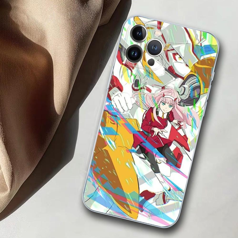 DARLING in the FRANXX Phone Case For iPhone 14 11 12 13 Mini Pro XS Max Cover 6 7 8 Plus X XR SE 2020 Funda Shell