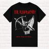 Tricou Blasphemy Îngerul Căzut al Dezastrului 1990 Black Death Metal War Metal Vară Bumbac Bărbați Femei Tricouri Streetwear Casual Hip Hop