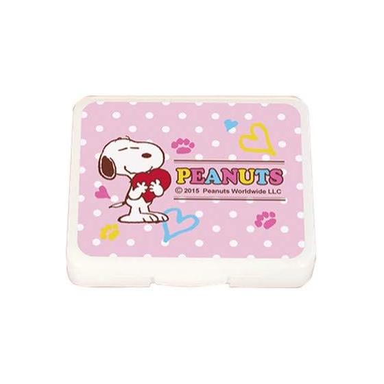 Misasa PEANUTS Needle Set Plastic Case 8581