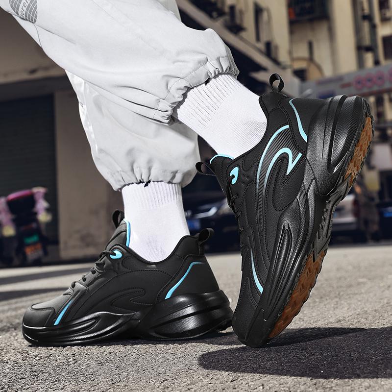 Unisex Sportschuhe Mode Vielseitig Vier Jahreszeiten Freizeit Dicke Sohlen Bequem Laufen Rutschfest Verschleißfest Freizeit Sneaker