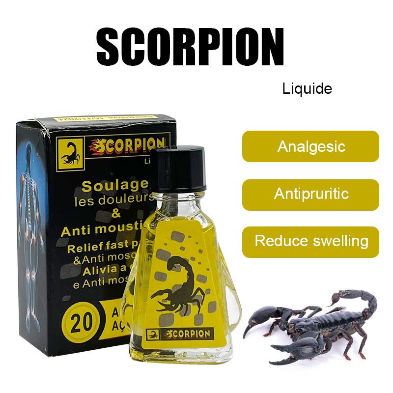 Scorpion Wind Oil Cooling Head Dizzness Refreshing Oil, 3ml