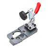 35mm Concealed Hinge Jig Hinge Hole Puncher Tool Long Lasting Aluminum Material, Woodworking Aid for Home Improvement