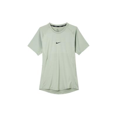 Pro Dri-Fit Comfortable Moisture-Wicking Slim Fit Short Sleeve T-Shirt Men Tops Horizon-Green Black FB7933-370