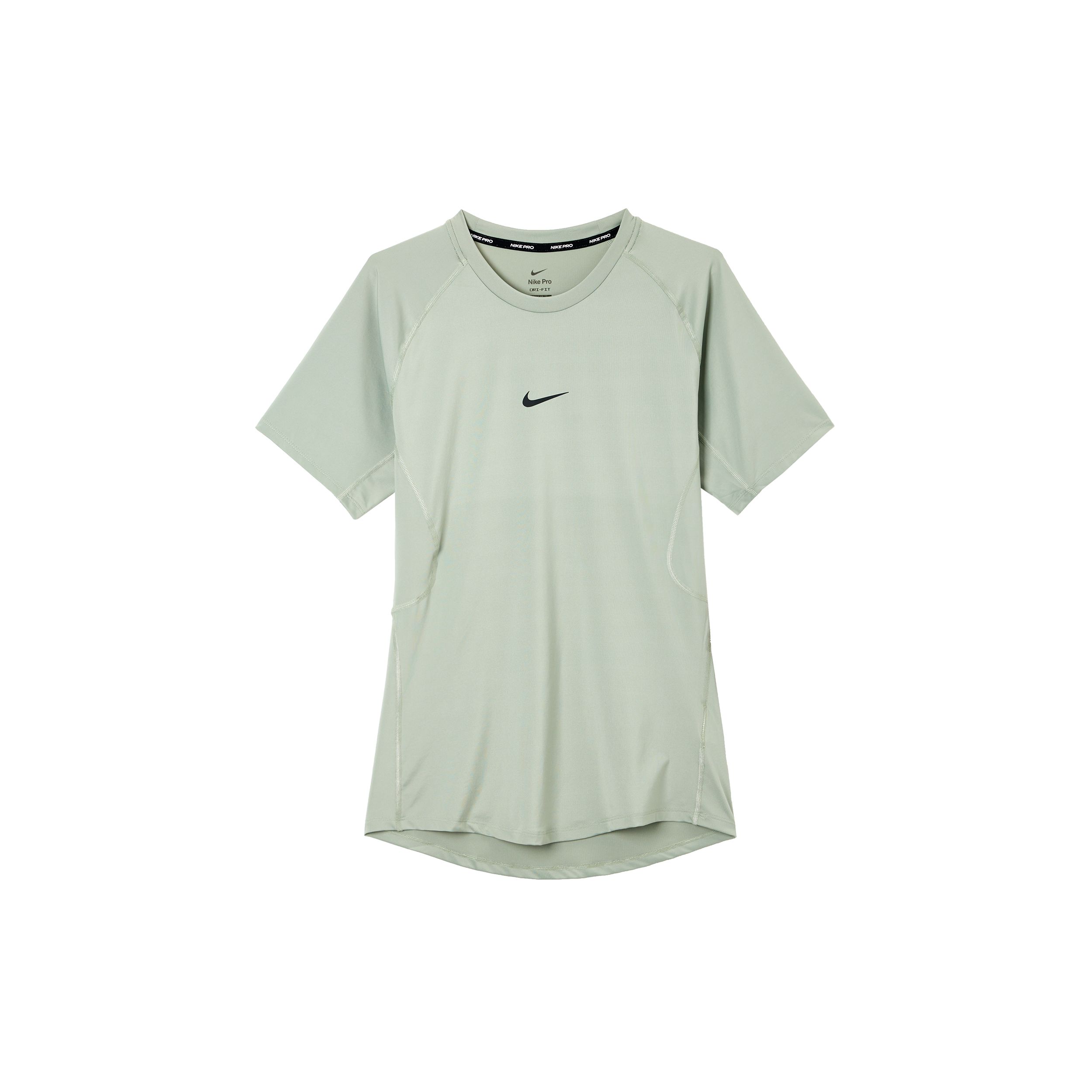 

Nike Футболка Pro Dri-Fit Comfortable Moisture-Wicking Slim Fit с коротким рукавом для мужчин, цвет Horizon-Green Black FB7933-370 XL