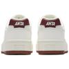 New Anta Original Year Slip Resistant Height Increasing Low top Skateboard Shoes Women's White Red 122538034R-7