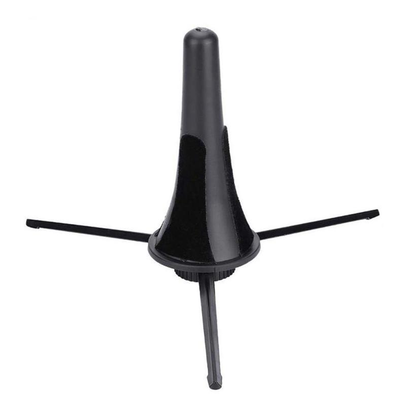Foldable Clarinet Saxophone Tripod Clarinet Stand Portable Holder for Wind Instrument