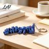 3D Printed Fox Keychain Articulated Keychain Flexible Joint Animal Pendant with Metal Fun Desk Decoration Key Ring Creative Figurine Toy Bag Charm