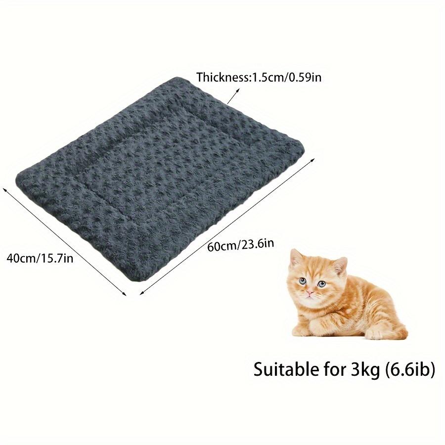 1Pc Pet Kennel Bed Pad For Large,Medium And Small Dogs,Soft Washable Reversible Dog Crate Bed Dog Mattress Dual-Use Pet Pad