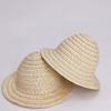 5pcs Doll Hat Mini Handmade Dollhouse Miniature Tassel Straw Hat For Idol Cotton Dolls Accessories Doll House Hand Weaved Hats
