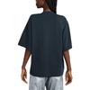 Nike X Jacquemus Short-Sleeve T-Shirt Comfortable Casual Loose Unisex Tops Obsidian-Black HF7111-475