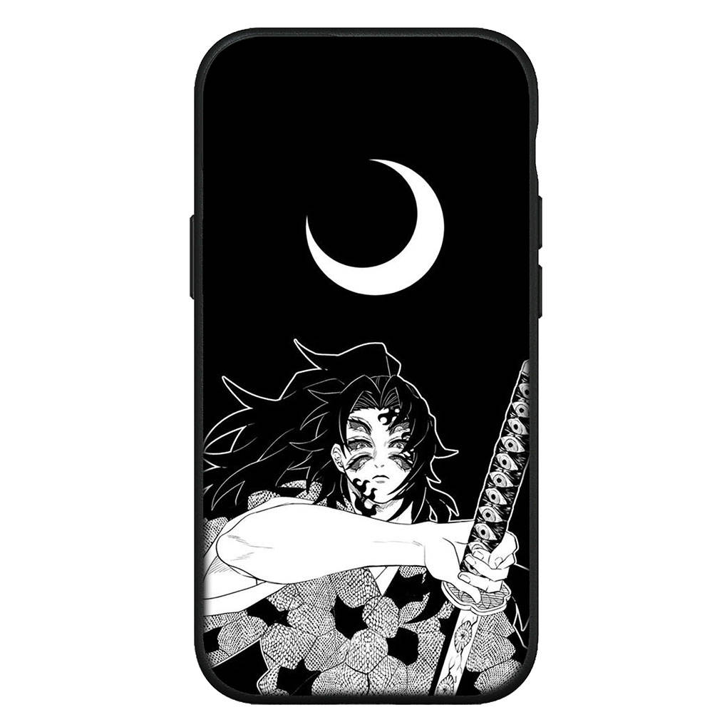 For iPhone 15 14 Xiaomi Redmi Note 13 12 11 Pro Max X 8 7 XR Samsung Galaxy A24 A15 A05 S24 S23 Huawei OPPO A38 Kokushibo Demon Slayer Phone Case