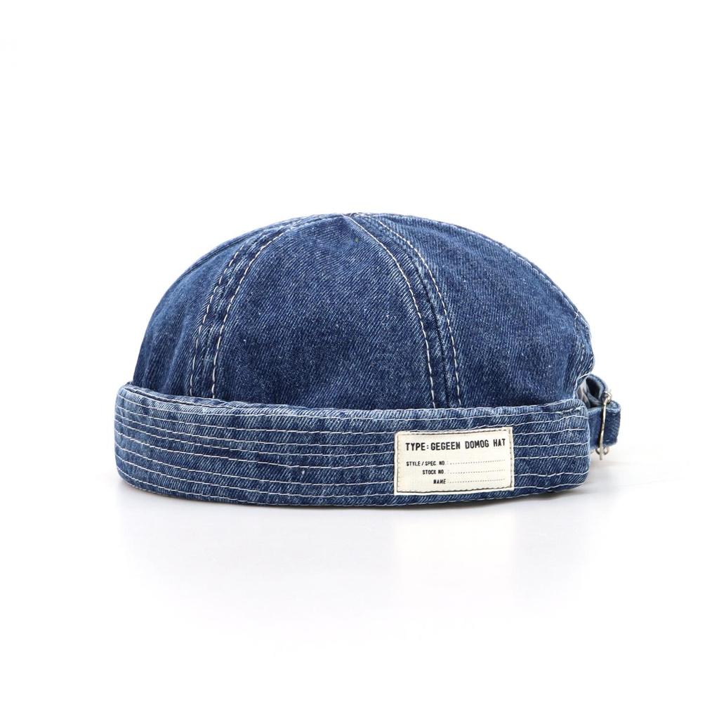 Unisex High Quality Hip Hop Melon Cap Bonnet Dad Caps Fashion Men Women Docker Cap Men Women Denim Warm Bucket Cap Brimless Hat