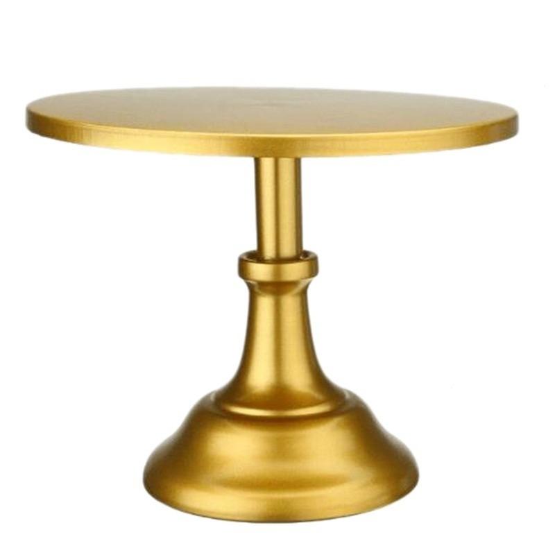20/25/30CM Seduta Rotonda Tavolino Nordico Decorazione Espositore Vassoio per Torta Compleanno Matrimonio Stand per Torta in Metallo Ferro