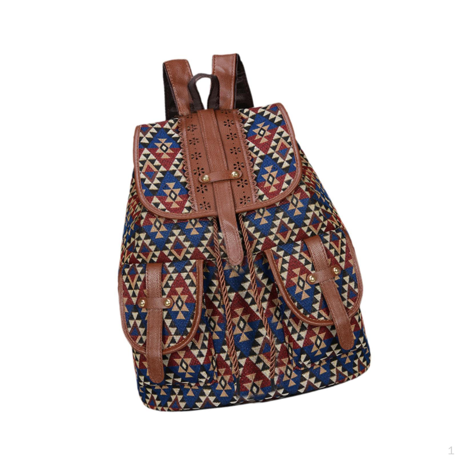 

Стильный рюкзак с этническим принтом для приключений на природе Style B