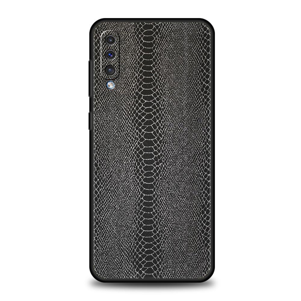 Pretty Luxury Snake Skin Phone Case For Samsung A54 A52 A24 A14 A50 A72 A70 A40 A20S A20E A02S A12 A22 A34 A42 A32 5G A04s Cover