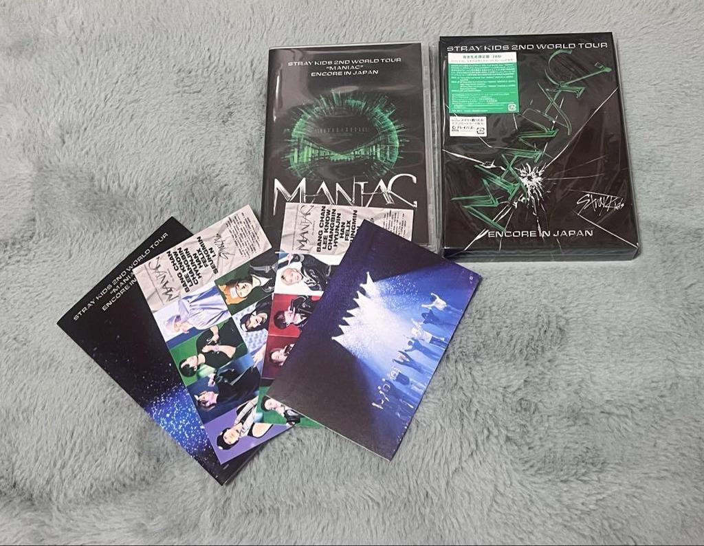 [USED] StrayKids 2nd WORLDTOUR MANIAC BluRay