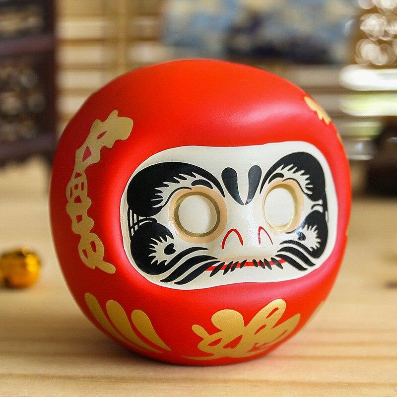 Керамическая кукла Дарума Lucky Cat Fortune орнамент копилка офисная столешница фэн-шуй ремесло украшение дома подарки