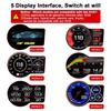 Obd Gps Dual System Rpm Gauge Speedometer Milometer F15 Car Head Up Display Hud 6 Alarm Functions Accelerated Test