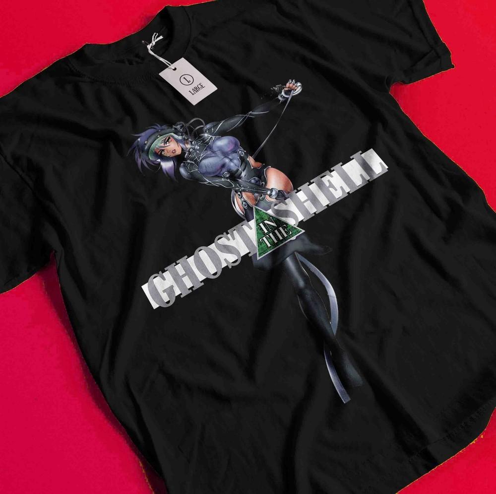 

Ghost In The Shell Shirt Motoko Kusanagi Tshirt Batou T-Shirt The Major Tee Kuze BB690 S